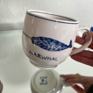 Anthropologie Narwal Mug - Molly Hatch Collection